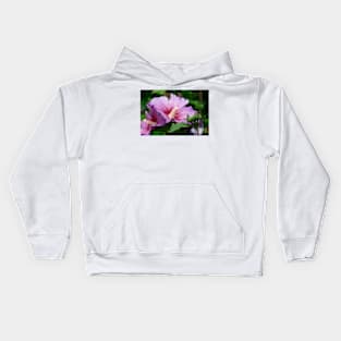 hibiscus flower Kids Hoodie